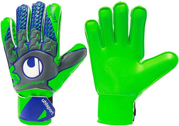 uhlsport Children's Tension Green Soft Sf Goalkeeper Gloves